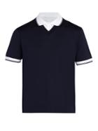 Prada Double-layered Cotton Polo Shirt