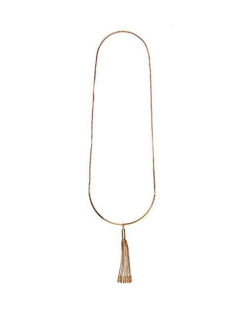 Eddie Borgo Neo Tassel Gold-plated Necklace