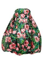 Matchesfashion.com Richard Quinn - Bubble Hem Floral Sequinned Dress - Womens - Pink Multi