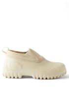 Diemme - Balbi Basso Suede And Rubber Rain Boots - Womens - White