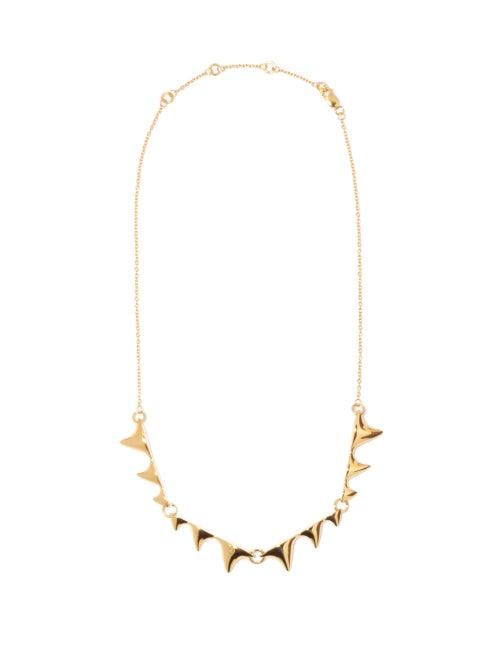 Matchesfashion.com Dominic Jones - Thorn 18kt Gold-plated Sterling-silver Necklace - Mens - Gold