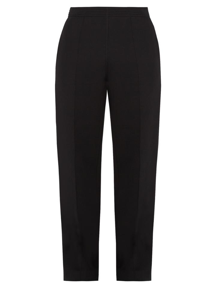 Givenchy Mid-rise Straight-leg Neoprene Trousers