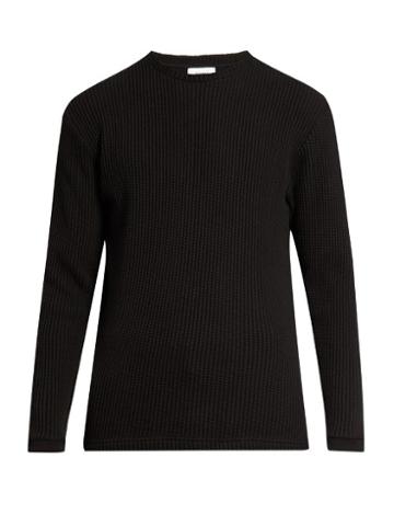 Fanmail Waffle-knit Cotton Sweater