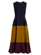Roksanda Ambreen Tri-colour Sleeveless Dress