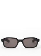 Matchesfashion.com Flatlist - Hanky Rectangular Acetate Sunglasses - Mens - Black