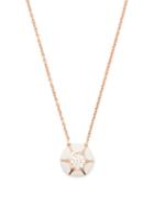 Matchesfashion.com Selim Mouzannar - Sea Flowers 18kt Rose Gold & Diamond Necklace - Womens - White