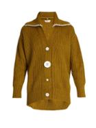 Edun Oversized Button-down Wool Cardigan