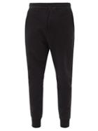 Matchesfashion.com Y-3 - Tapered-leg Cotton-jersey Track Pants - Mens - Black