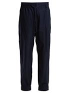 Matchesfashion.com Craig Green - Elasticated Waist Cotton Track Pants - Womens - Navy