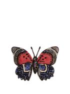 Dolce & Gabbana Embroidered-butterfly Brooch