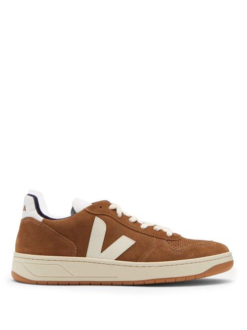Matchesfashion.com Veja - V 10 Suede Trainers - Mens - Beige