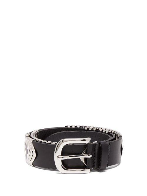 Matchesfashion.com Isabel Marant - Tehora Leather Belt - Womens - Black