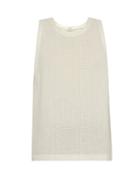 Matchesfashion.com Commas - Mesh Waffle Knit Linen Vest - Mens - White