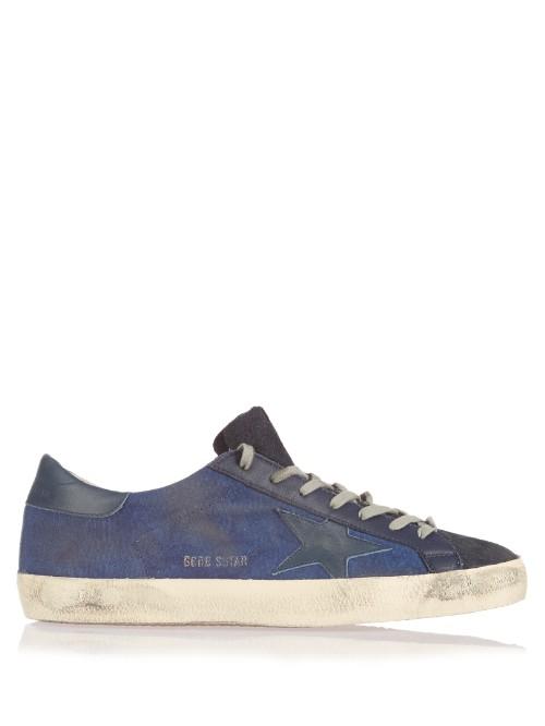 Golden Goose Deluxe Brand Super Star Low-top Denim Trainers