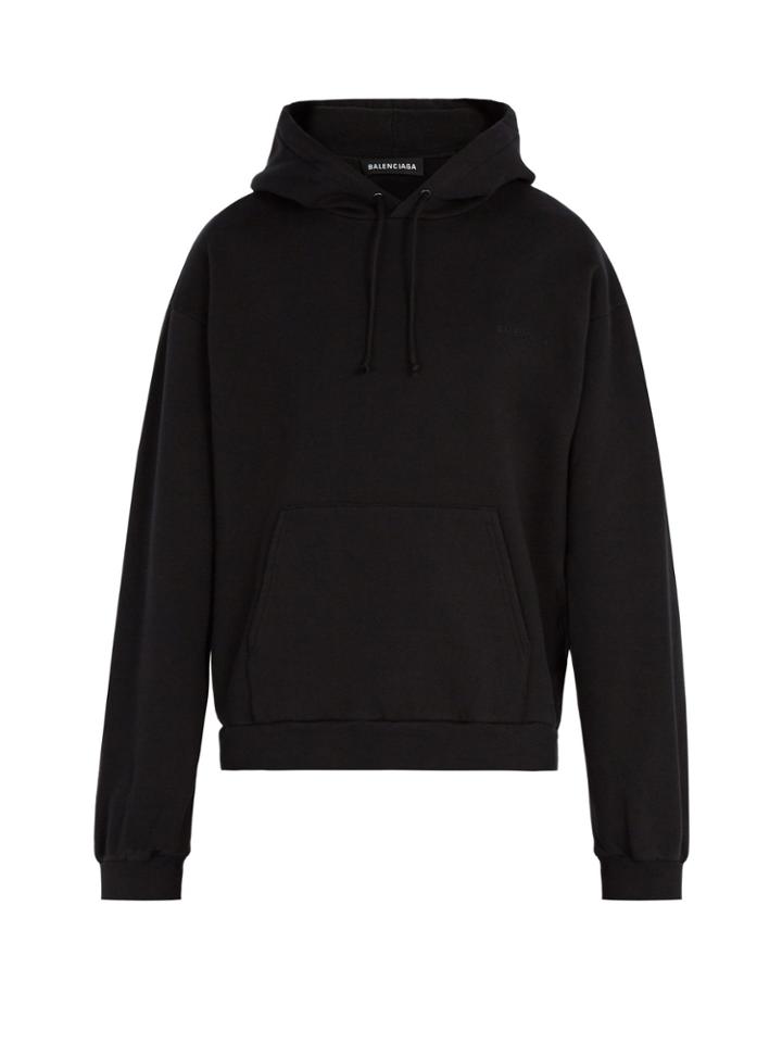 Balenciaga Self-help Print Hooded Sweatshirt