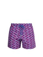 Matchesfashion.com Vilebrequin - Moorea Marbella Print Swim Shorts - Mens - Multi