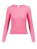 Balenciaga - Round-neck Cable-knit Sweater - Womens - Pink