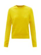 Jil Sander - Boiled Wool Sweater - Womens - Yellow