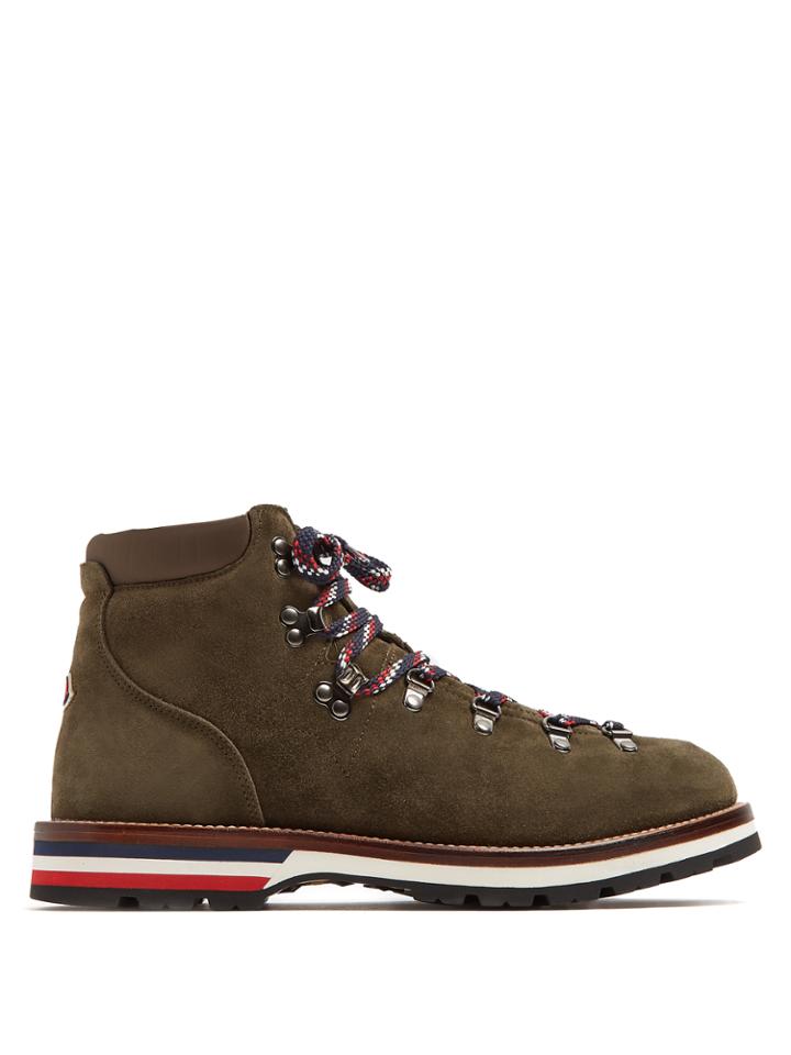 Moncler Peak Suede Ankle Boots