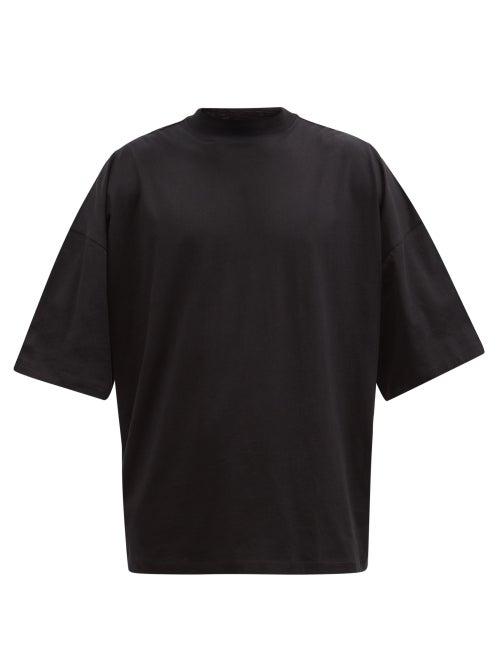 Jil Sander - Oversized Cotton-jersey T-shirt - Mens - Black