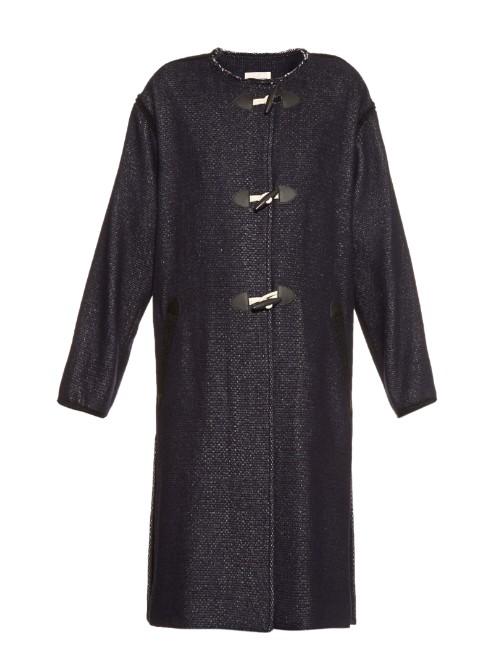 Isabel Marant Étoile Single-breasted Collarless Coat