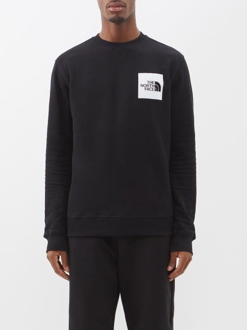 The North Face - Logo-print Cotton-blend Sweatshirt - Mens - Black