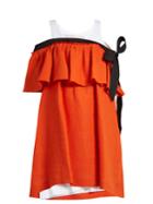 Isa Arfen Mali Baby Off-the-shoulder Linen Dress