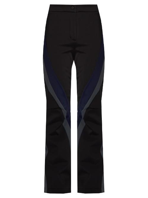 Fendi Colour-block Flared-leg Ski Trousers