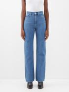 Wandler - Rose High-rise Straight-leg Jeans - Womens - Blue