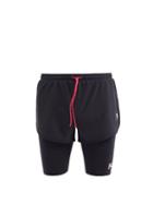 Matchesfashion.com District Vision - Simon 3 Recycled-fibre Running Shorts - Mens - Black