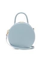 Matchesfashion.com Mansur Gavriel - Circle Leather Cross Body Bag - Womens - Light Grey