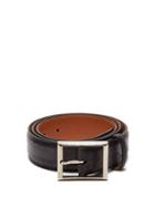 Matchesfashion.com Berluti - Scritto Leather Belt - Mens - Black