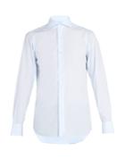 Finamore Slim-fit Cotton-poplin Shirt