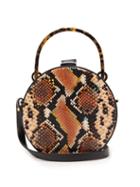 Matchesfashion.com Nico Giani - Tunilla Mini Python Effect Leather Cross Body Bag - Womens - Python