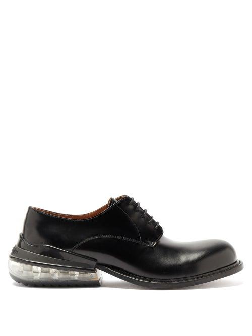 Matchesfashion.com Maison Margiela - Airbag Heel Leather Derbies - Mens - Black