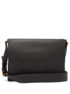 Burberry Grained-leather Messenger Bag