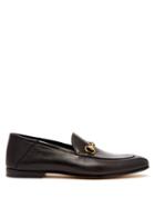 Matchesfashion.com Gucci - Brixton Leather Loafers - Mens - Black