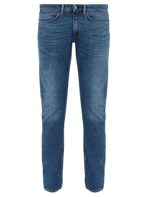 Matchesfashion.com Acne Studios - Max Washed Slim Fit Jeans - Mens - Blue