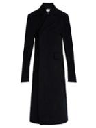 Vetements Double-breasted Brushed-cotton Coat