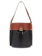 Matchesfashion.com Chlo - Aby Large Leather Bucket Bag - Womens - Black