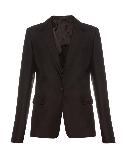 Maison Margiela Shantung-silk Tailored Blazer