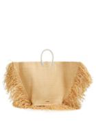 Matchesfashion.com Jacquemus - Le Grand Baci Woven Straw Bag - Womens - Beige