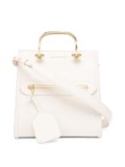 Ladies Bags Alexander Mcqueen - The Short Story Leather Cross-body Bag - Womens - White