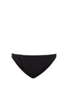 Matchesfashion.com Totme - Mini Low-rise Recycled-fibre Bikini Briefs - Womens - Black