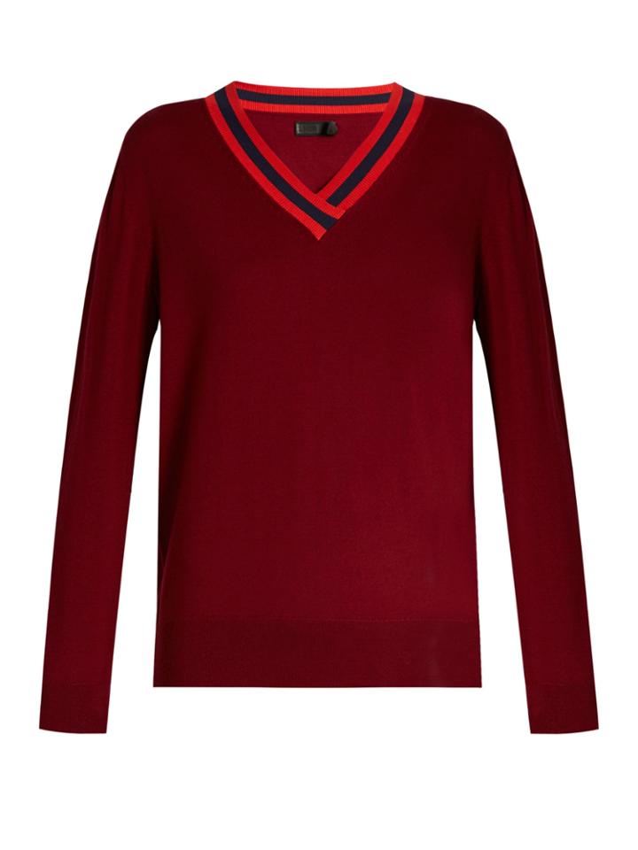 Lndr Four V-neck Wool-blend Sweater