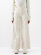 Joseph - Brompton Wide-leg Jeans - Womens - Beige