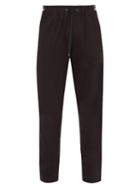 Matchesfashion.com Zimmerli - Stretch Jersey Cotton Blend Trousers - Mens - Brown