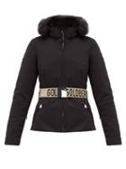 Matchesfashion.com Goldbergh - Hida Faux Fur Trim Hooded Jacket - Womens - Black