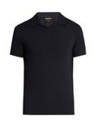 Giorgio Armani Short-sleeved Jersey Polo Shirt