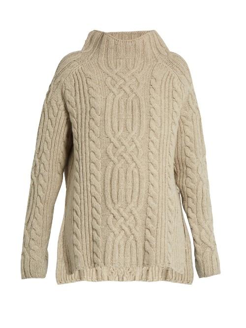 Raey Cable-knit Wool Sweater